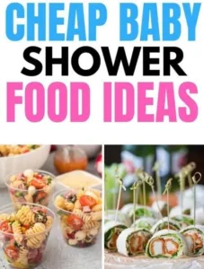 Delicious and budget-friendly baby shower food ideas for a memorable celebration