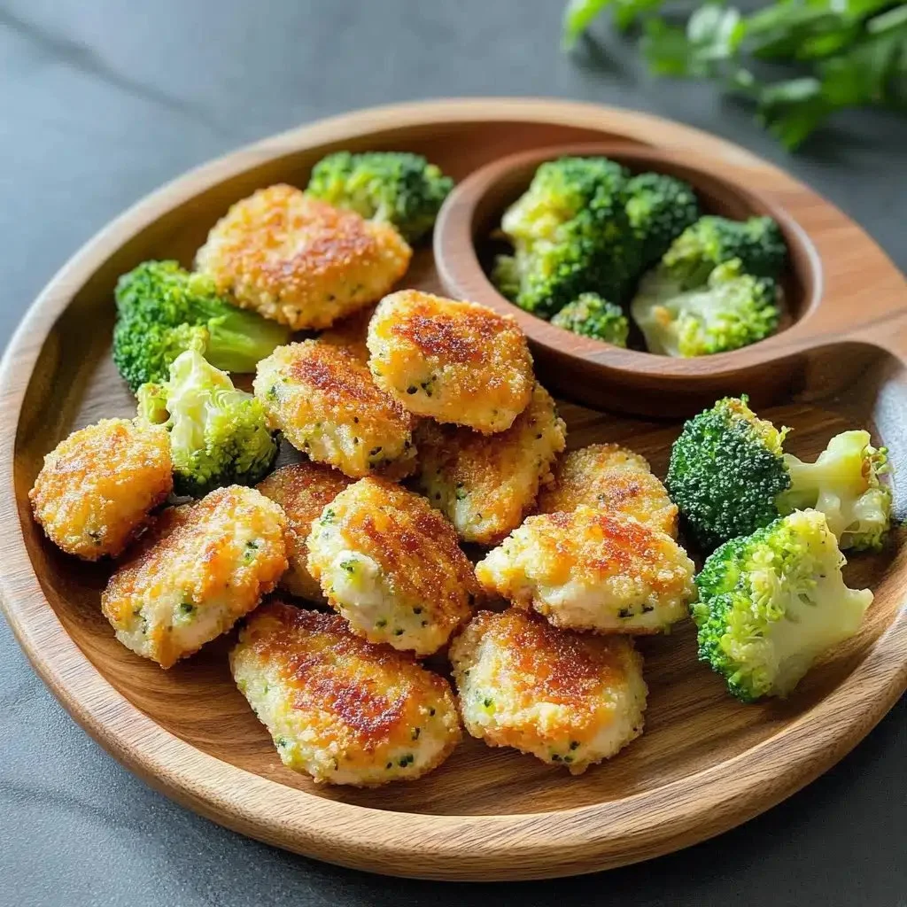 Healthy Chicken and Broccoli Nuggets for Baby : Easy Infant Meal Prep