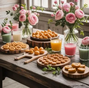 Planning a budget-friendly baby shower with beautiful decorations and details.