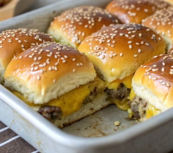 Kid-Friendly Cheeseburger Sliders (Easy Weeknight Meal)