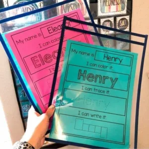 Kindergarten morning work activities for year-round learning