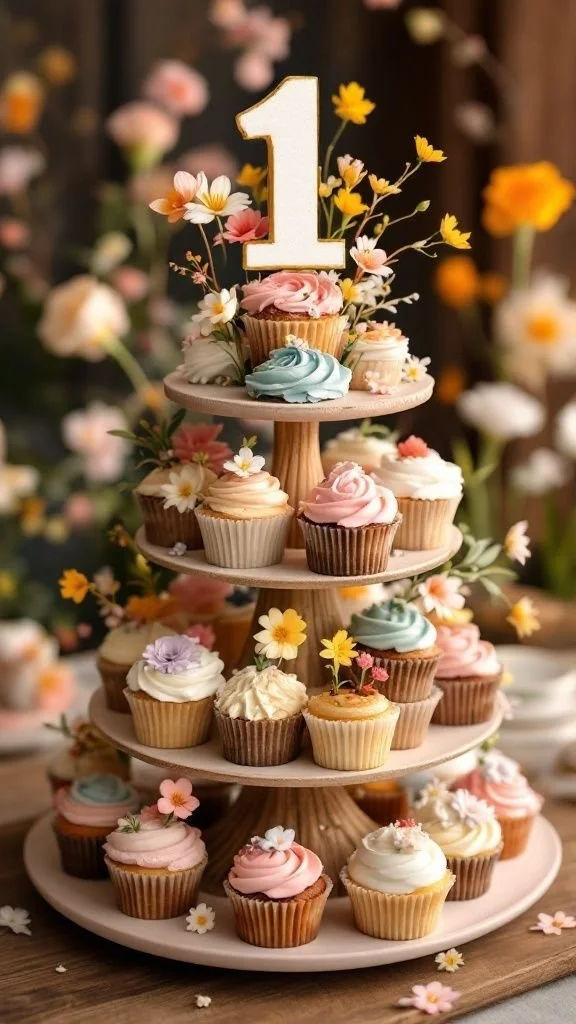 Simple Spring First Birthday Party Ideas