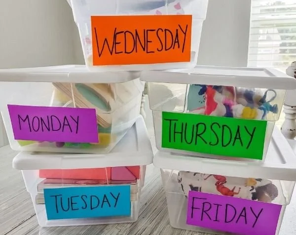 Simple Toddler Morning Routine + Activities