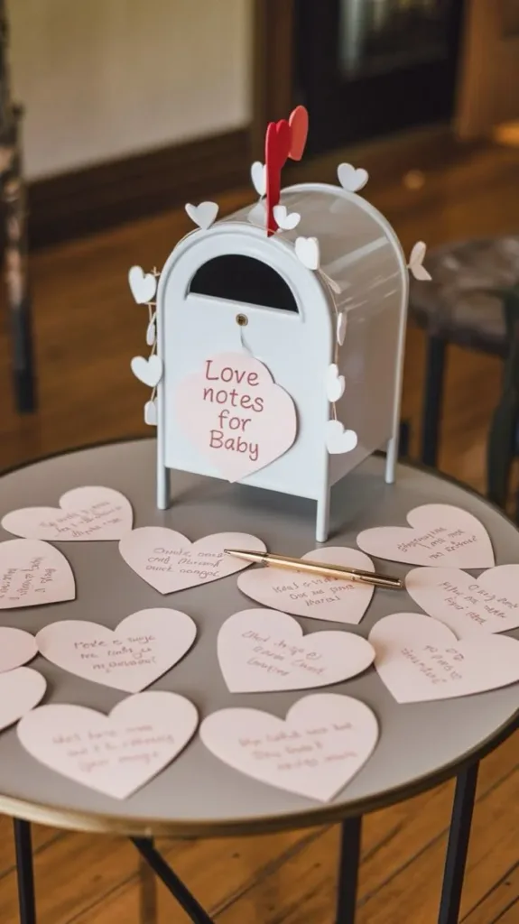 Valentine's Day baby shower decoration ideas with heart themes and pastel colors
