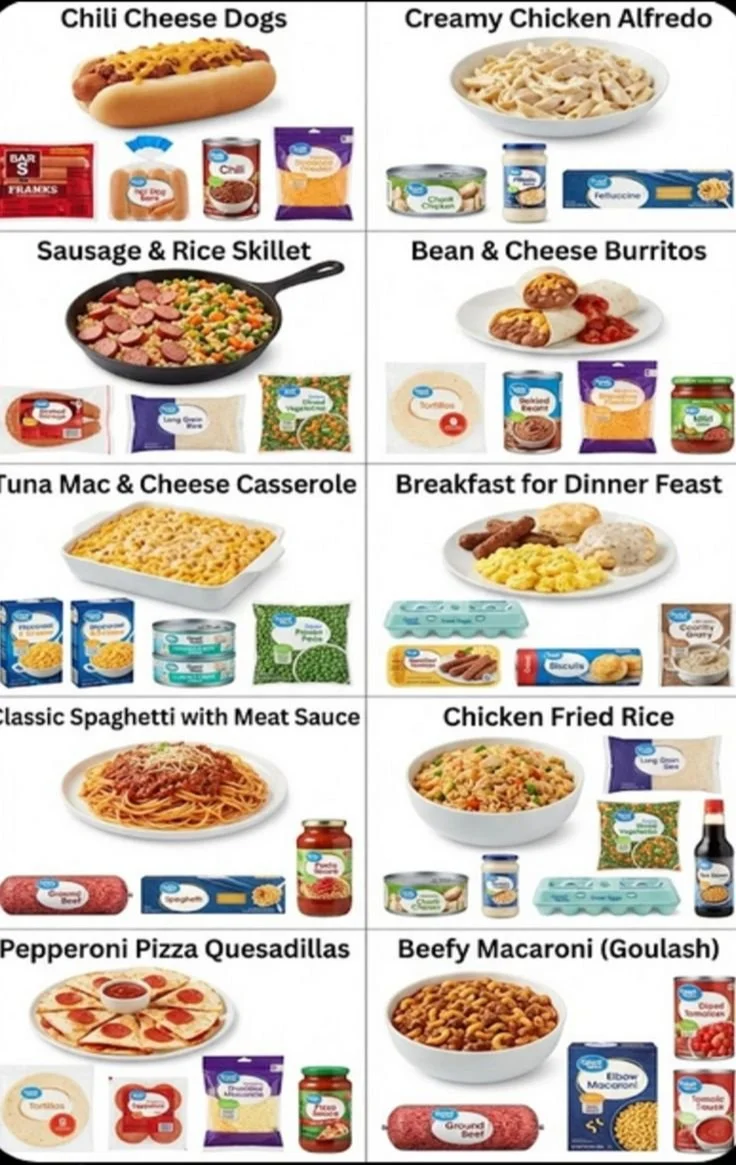 Ten Cost Effective Meals To Make Under $10