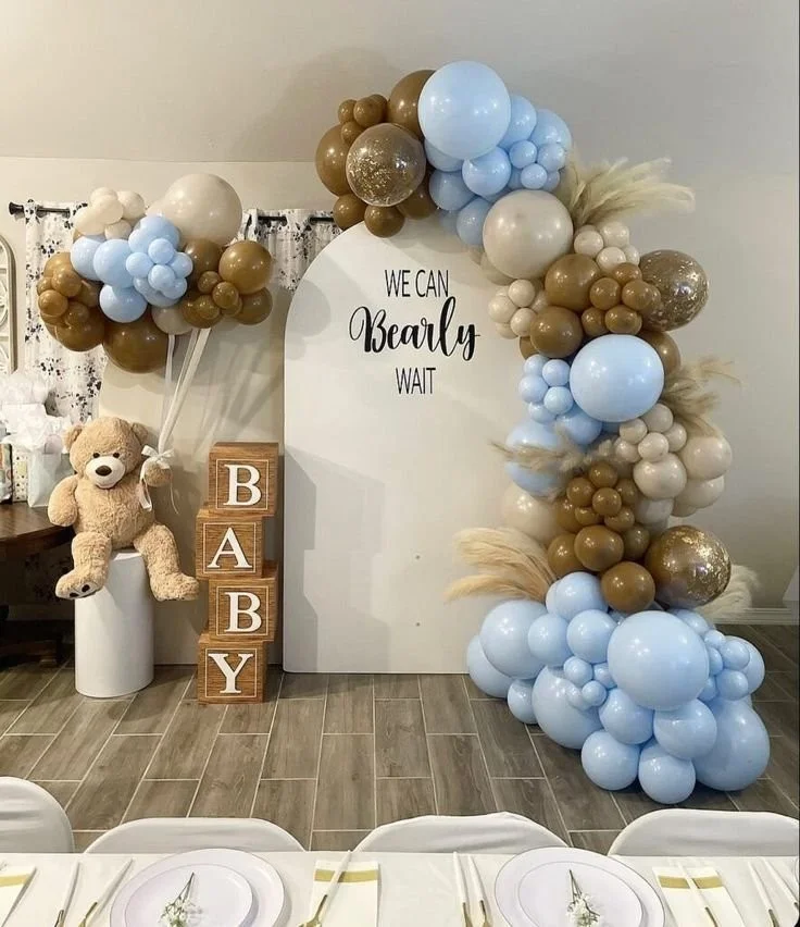 23 Adorable Baby Boy Baby Shower Themes with Teal Balloons & Fun!