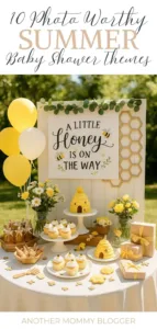 Baby shower theme ideas for each season featuring decorations and party planning tips.