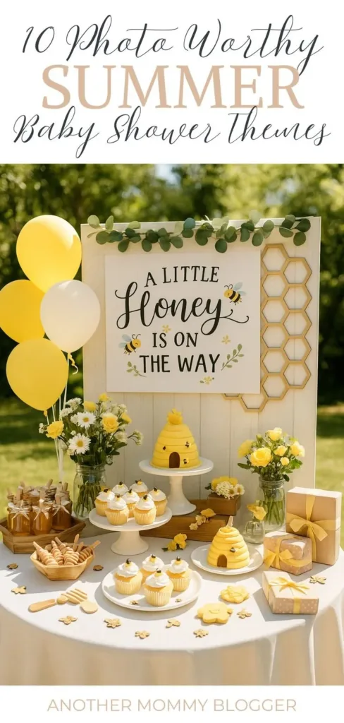 Baby shower theme ideas for each season featuring decorations and party planning tips.