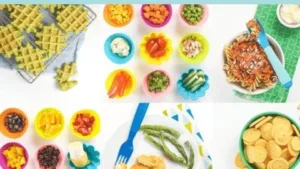 Spinach waffles for baby-led weaning, nutritious and easy for babies to eat.