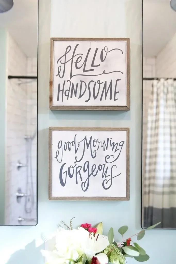 Colorful children's bath makeover featuring playful decor and kids' accessories.