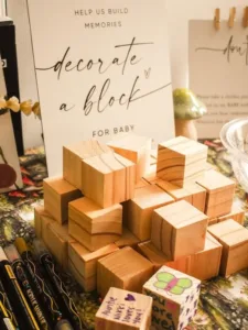 Simple baby shower ideas and maternity details to celebrate your upcoming arrival.