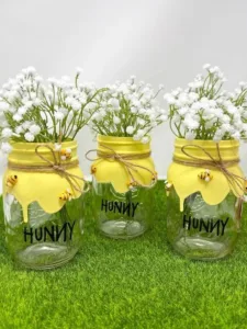 Winnie the Pooh Hunny Pots centerpieces and party favors for events