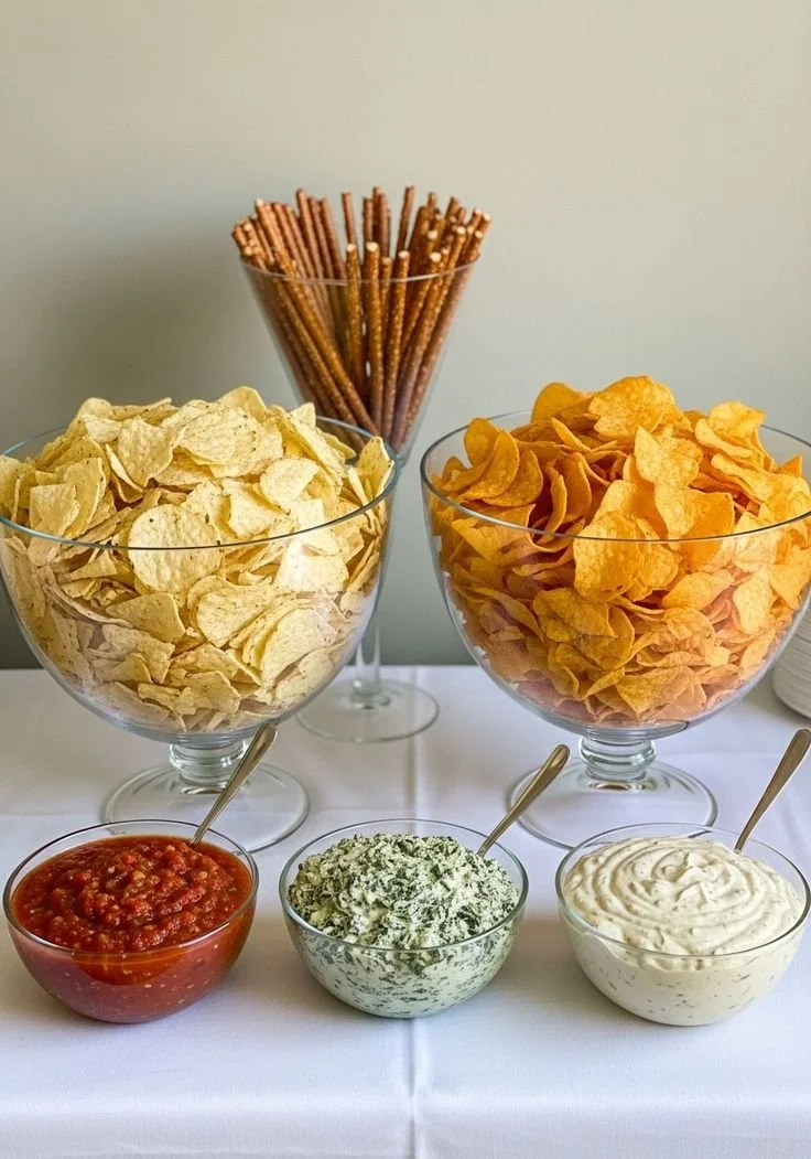 Budget-friendly baby shower snacks and decor from the dollar store
