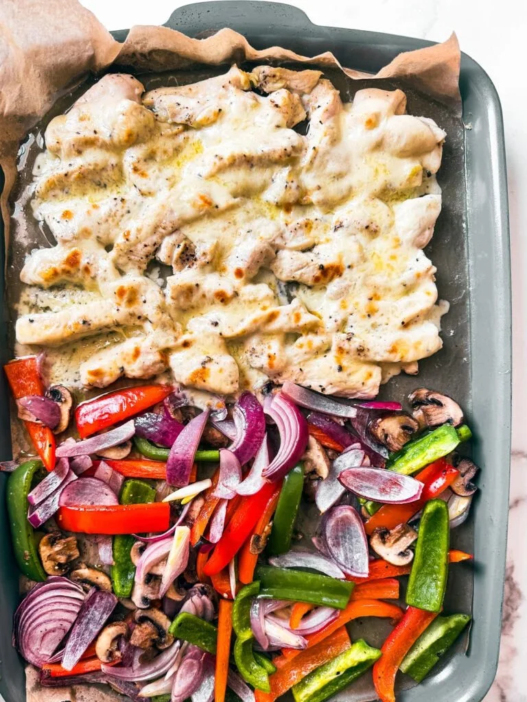 A variety of easy weeknight recipes for busy moms featuring colorful dishes.