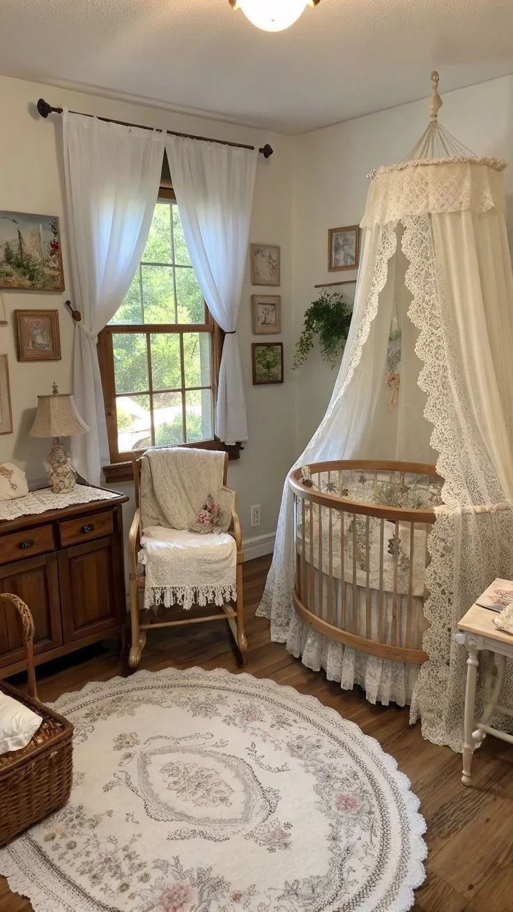 Cozy and stylish baby room inspiration ideas for a nursery