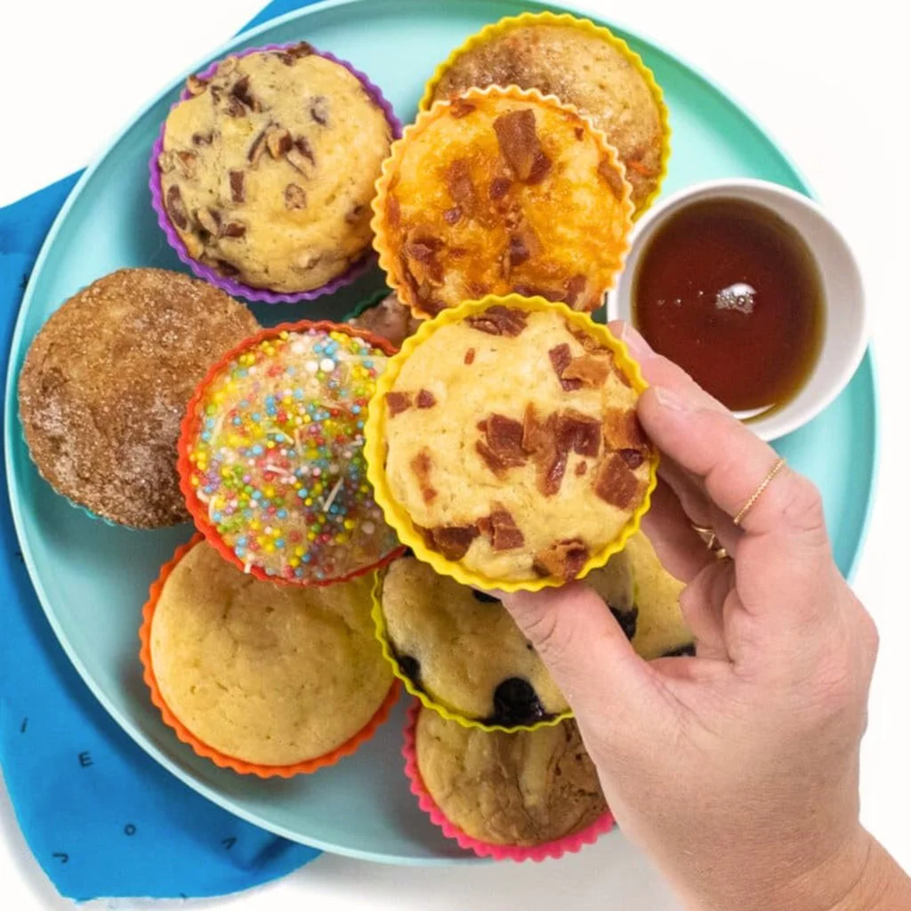 Delicious homemade pancake muffins, perfect for quick breakfasts for kids.