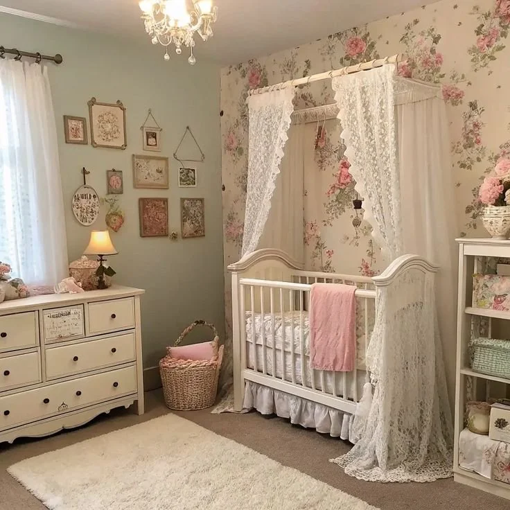 Stylish girl nursery ideas for modern and elegant rooms designed for moms