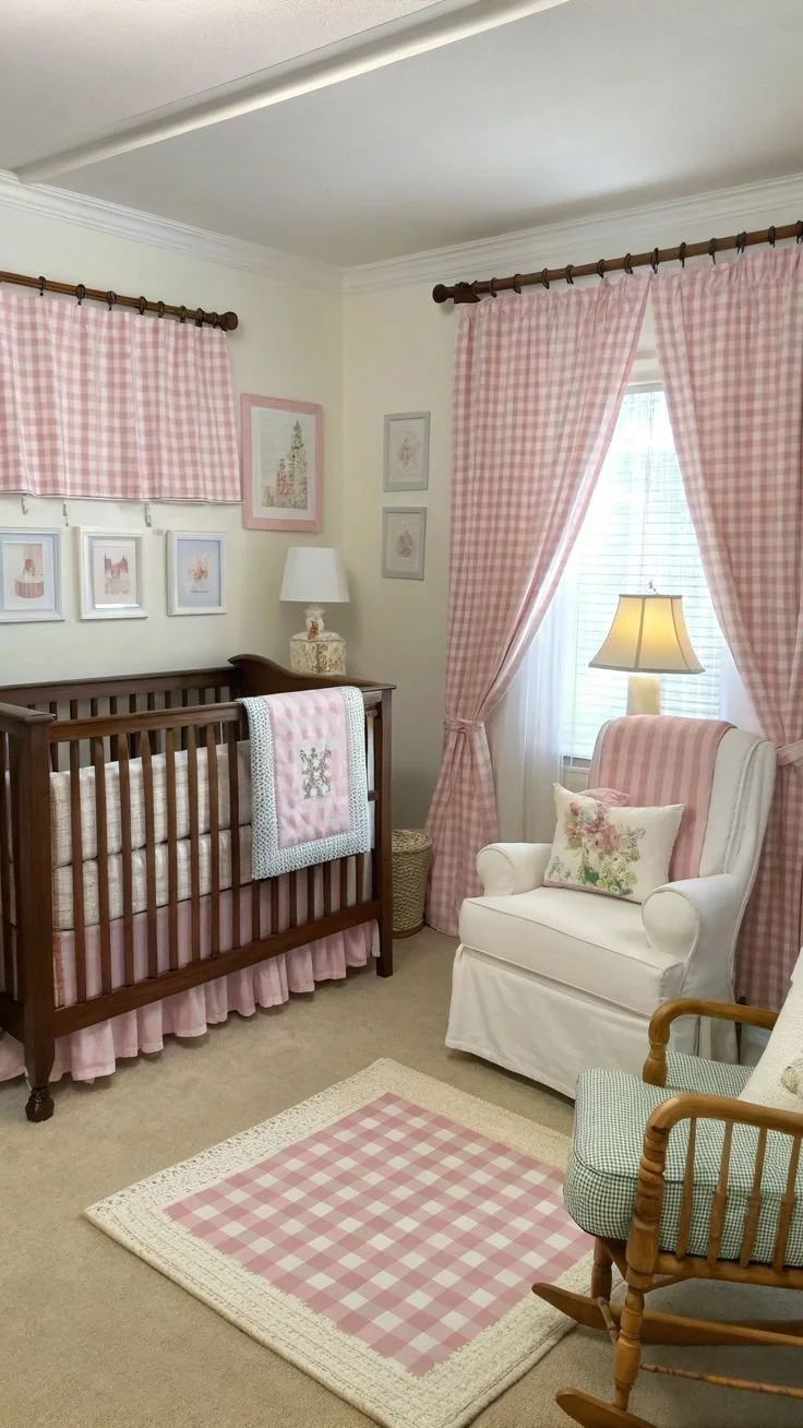 Vintage rocking chair ideas for a cozy cottagecore nursery decor
